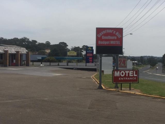 Governors Hill Motel Goulburn Kültér fotó